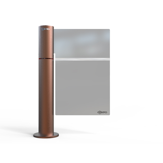 Калитка моторизованная Oxgard К-14 со стеклом 900 мм, крашенная