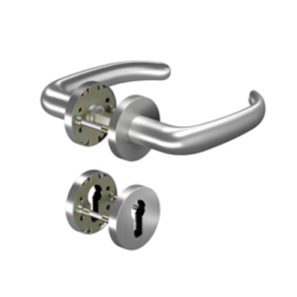 Комплект нажимных ручек dormakaba OGRO Premium 8999 для сплошных дверей