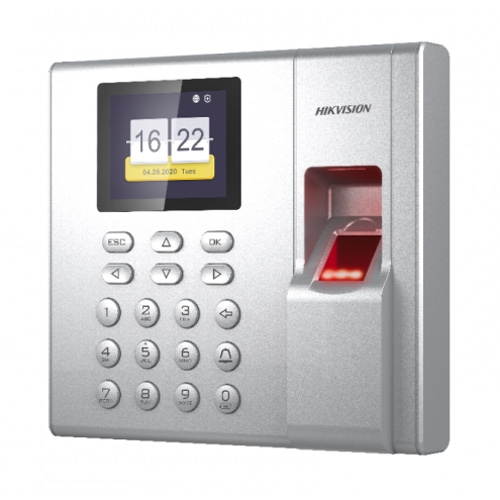 Биометрический сетевой контроллер HikVision DS-K1T8003F со считывателем отпечатков пальцев