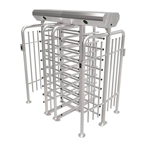 Турникет полноростовой двухпроходной ZKTeco FHT2400D 4-х лопастной (90°), без считывателей