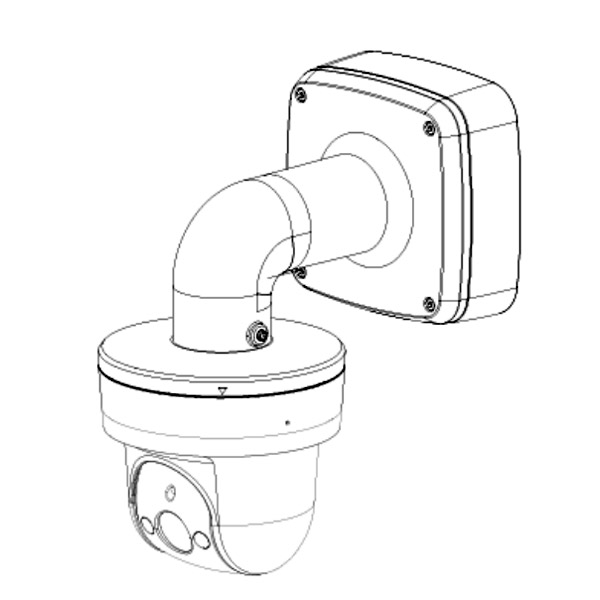 Кронштейн для видеокамер Dahua DH-PFB302S, настенный