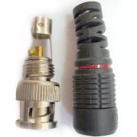 Разъем BNC под коаксиальный кабель универсальный (штекер) "люкс"