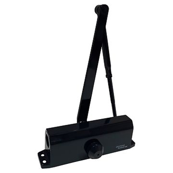 Доводчик дверной dormakaba TS FROST I морозостойкий, 208х19, серый