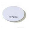 Бесконтактная метка Mifare 1K, диск белый D25, ПВХ пластик