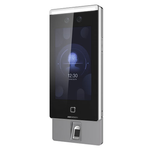 Биометрический терминал доступа HikVision DS-K1T671MF по распознаванию лиц, отпечатков и карт Mifare