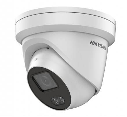 Уличная купольная IP-видеокамера 2Мп HikVision DS-2CD2327G1-L (4 мм) с технологией ColorVu