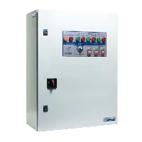 Шкаф управления по уровню Грантор АЭП40-022-54КП-33УБ для КНС (3х380) 3 насоса, плавный пуск TSA, 2 ввода питания с АВР