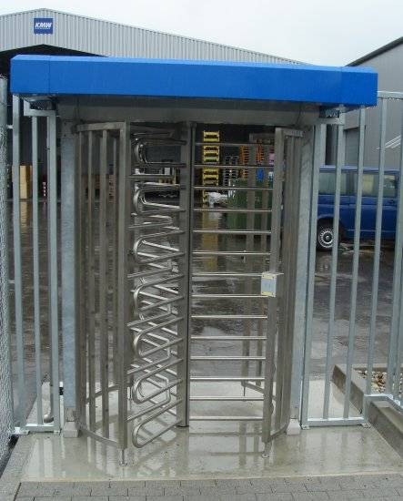 Полноростовой турникет Gotschlich Ecco 120 BE Stainless