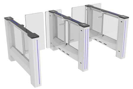 Центральный модуль распашного турникета Came Swing Gate SWG90, 900 мм, створки 1200 мм (SWG90MC)