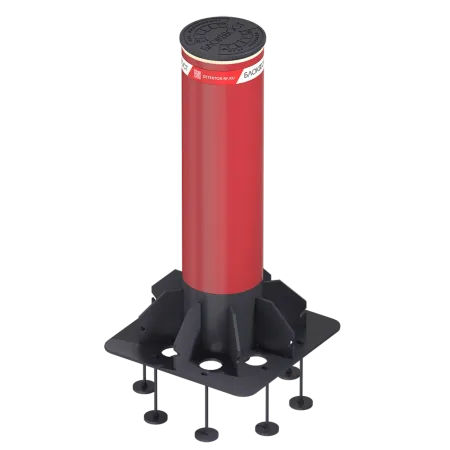 Противотаранный боллард Блокпост К12 RAL стационарный