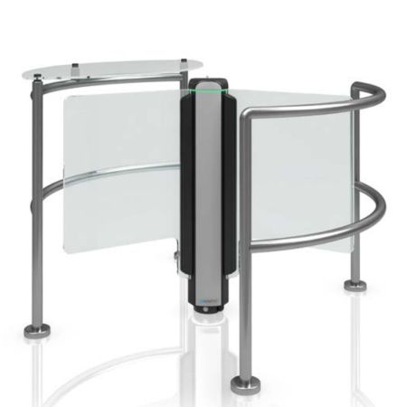 Ограждение с держателем под стекло Magnetic GBTF113 для роторных турникетов mTwing, с планкой