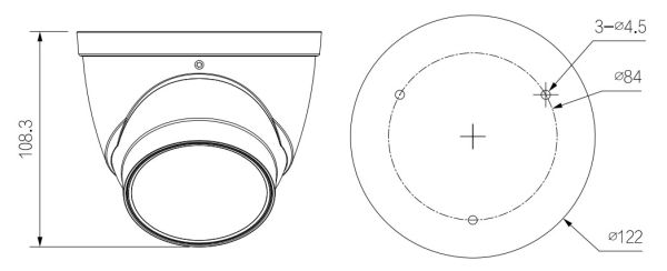 IP-видеокамера уличная 2Мп Dahua DH-IPC-HDW3241TP-ZS-S2