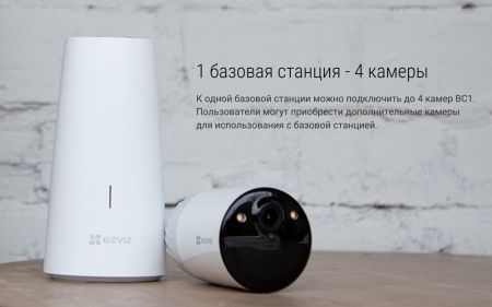 Беспроводная Wi-Fi камера Ezviz BC1 без базовой станции