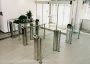 Роторный турникет Gunnebo GlasStile S со створкой Роторный турникет Gunnebo GlasStile S со створкой