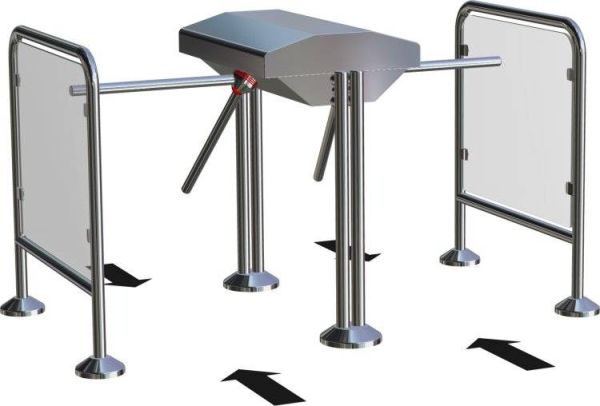 Двухпроходный двухштанговый турникет Gotschlich Dolomit Tandem 2-Arm