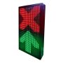 Светодиодный двухсекционный светофор Инфопаркинг ИС-Р3/2Q6/24 MATRIX 200мм (Р3/24 MATRIX)