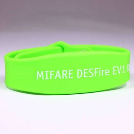 Силиконовый RFID-браслет Mifare DESFire EV1, 8k (жен./дет.)