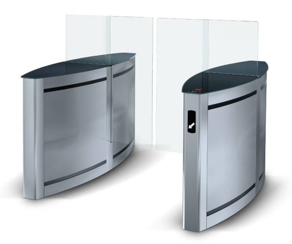 Турникет PERCo ST-02.900 "Скоростной проход" с раздвижными створками (ширина прохода 900 мм)