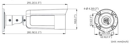 IP-видеокамера 2Мп ColorVu HikVision DS-2CD2T27G2-L (4 мм) с LED-подсветкой 60 м