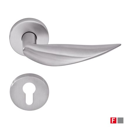 Комплект нажимных ручек dormakaba OGRO Premium 8100 для сплошных дверей