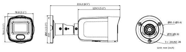 Уличная IP-видеокамера 4Мп HikVision DS-2CD2047G2-LU(C) (2.8 мм) с технологиями ColorVu и AcuSense