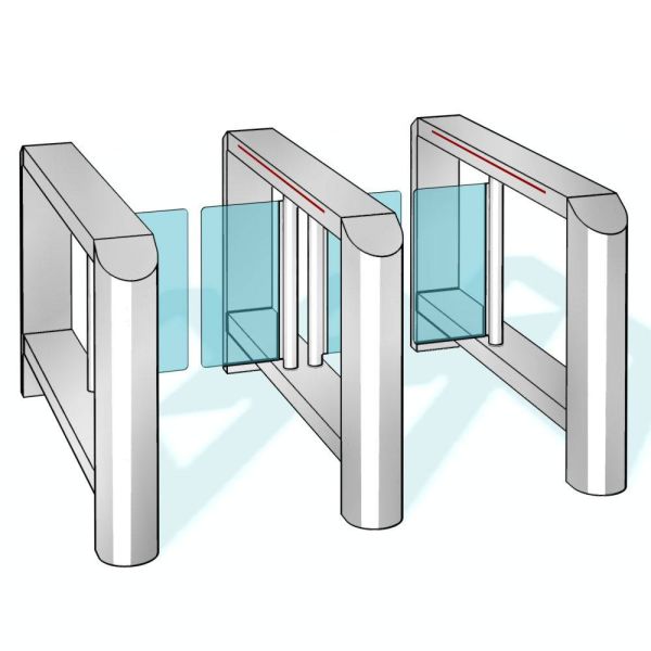 Сенсорный барьер Kaba Argus HSB-E02, 1 проход