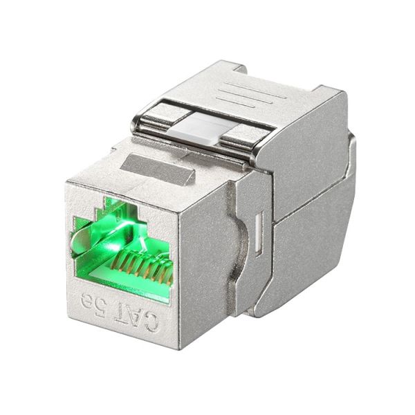 Модуль коммутационный ЛЮ-МКП.6АЭН.8К.Би, тип Keystone 180° Навигатор, FTP, кат.6А, самозажимной