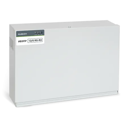 Источник питания ИВЭПР 12/5 RS-R3 2х17 БР резервированный, адресный