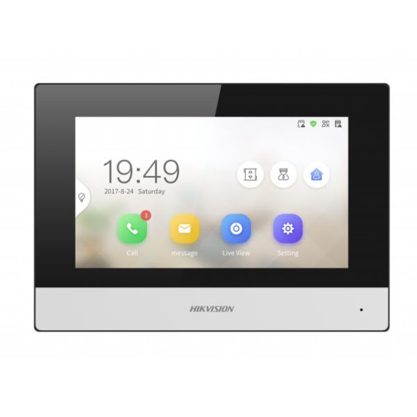 IP-видеодомофон 7″ HikVision DS-KH6320-TDE1 с питанием по PoE