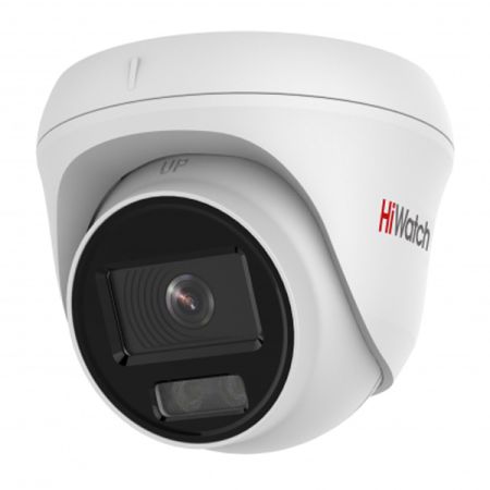 Уличная купольная IP-камера 2Мп HiWatch DS-I253L(C) (2.8 мм) с технологией ColorVu
