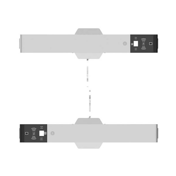 Скоростной раздвижной турникет ZKTeco Mars-F1000 без считывателей