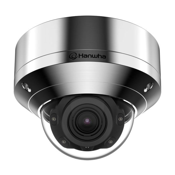 Антивандальная сетевая нержавеющая IP-видеокамера 5Мп Wisenet XNV-8080RSA (3.9-9.4 мм)