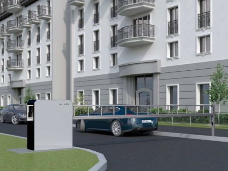 Шлагбаум антивандальный откатной DoorHan Barrier Protector AVB1-55