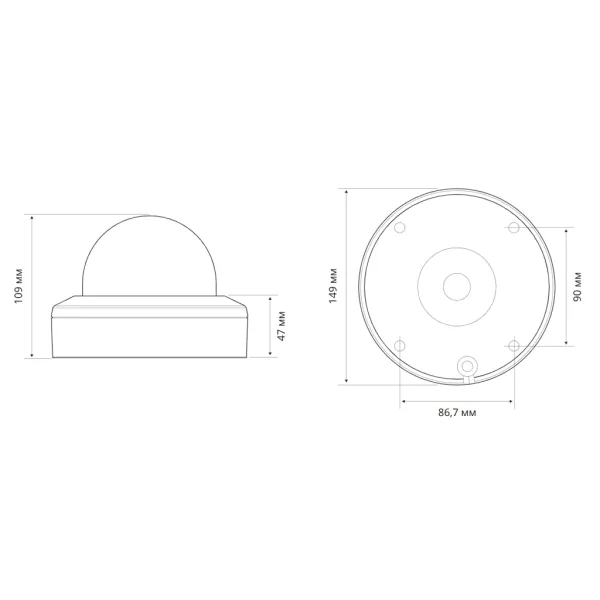 IP-видеокамера 5Мп Infinity IDV-5M-2812AF