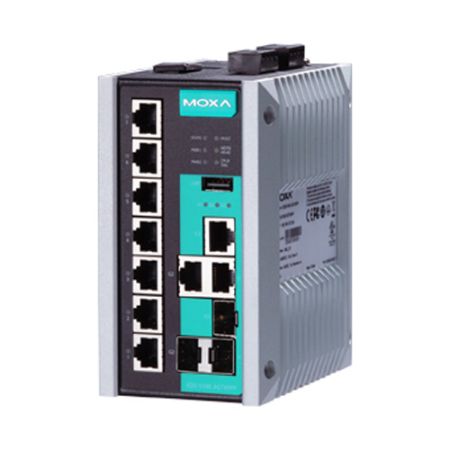Коммутатор управляемый Moxa EDS-510E-3GTXSFP Gigabit Ethernet, на DIN-рейку