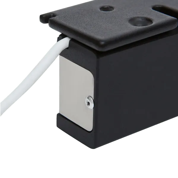 Электромагнитный замок AccordTec ML-200K-3 Premium Black с уголком