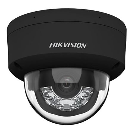 Антивандальная IP-видеокамера 4Мп HikVision DS-2CD2747G2HT-LIZS (2.8-12 мм), черная с AcuSense и интеллектуальной подсветкой до 40м
