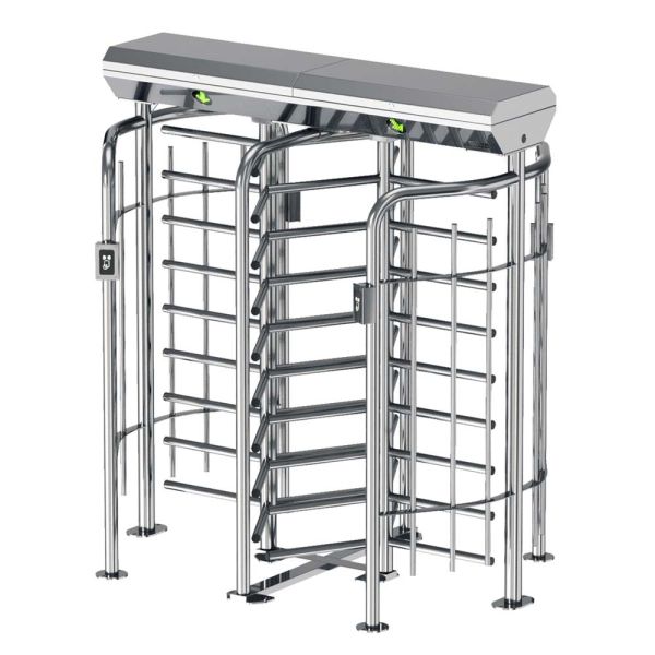 Полноростовой двухпроходной роторный турникет Блокпост РСТ 1400