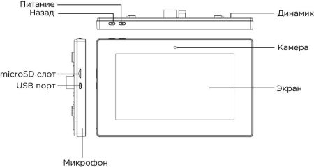 Видеодомофон BAS-IP AK-10L White Видеодомофон BAS-IP AK-10L White