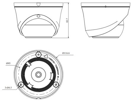 IP-видеокамера 4Мп RVi-1NCEL4156 (2.8) white