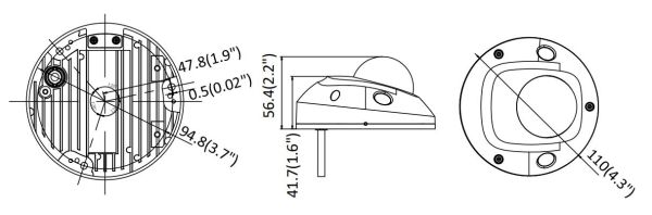 Антивандальная IP-видеокамера 6Мп HikVision DS-2CD2563G0-IS (2.8 мм)