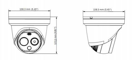 Тепловизионная IP-камера HikVision DS-2TD1217B-3/PA