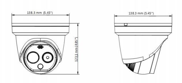 Тепловизионная IP-камера HikVision DS-2TD1217B-3/PA Тепловизионная IP-камера HikVision DS-2TD1217B-3/PA