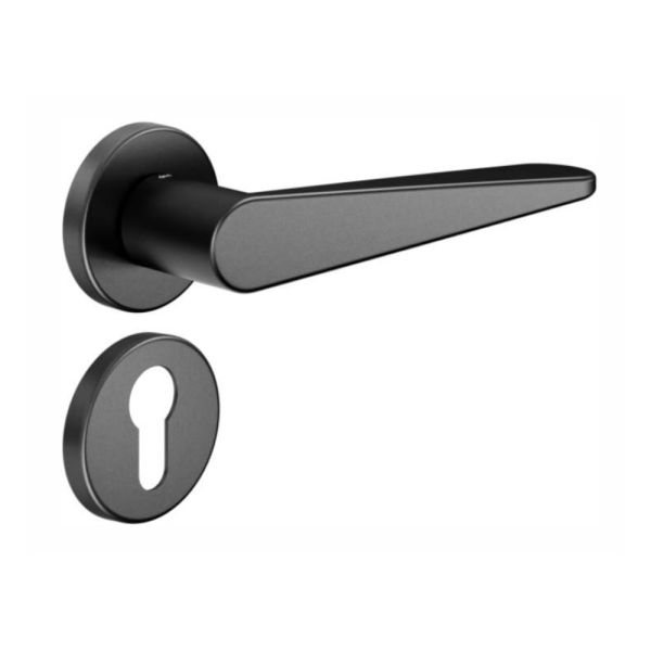 Комплект ручек dormakaba IKI IK12Y с накладкой под евроцилиндр