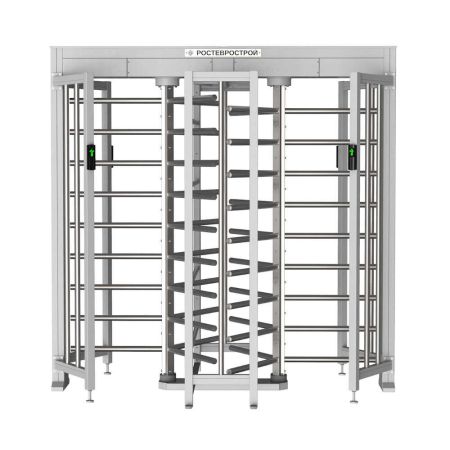 Турникет полноростовой двухпроходной Ростов-Дон ПР2/3М2 из окрашенной стали