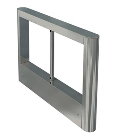 Боковая стойка турникета с распашными створками ОМА-84.686 (V1) из нержавеющей стали