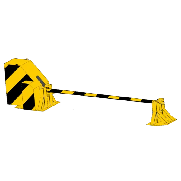 Противотаранный шлагбаум ПШВ-СБ 4000 вертикальный, механический, 20 тонн