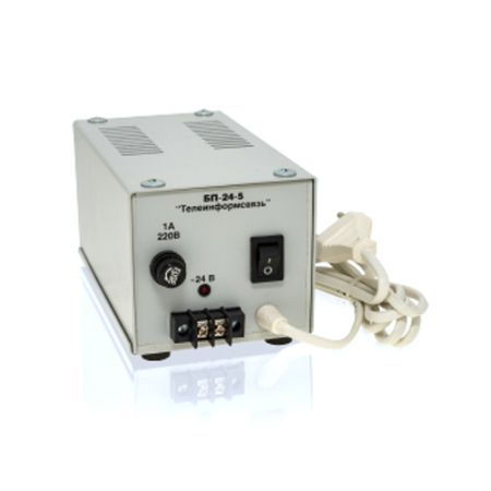 Блок питания PERCo БП-24-5 системы подогрева 24 В (переменного тока) для TTR-04CW