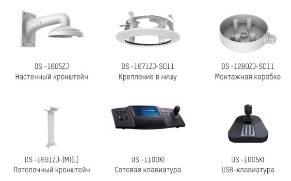 Уличная скоростная поворотная 2Мп PTZ IP-видеокамера HikVision DS-2DE4A225IW-DE(S6) (4.8-120 мм)