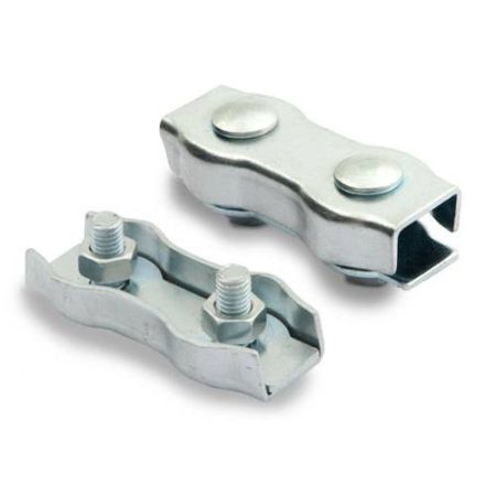 Зажим Duplex 4 мм для троса Зажим Duplex 4 мм для троса